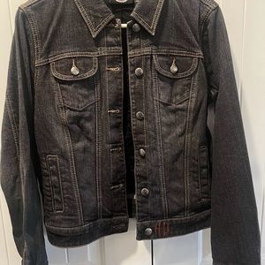 HARLEY DAVIDSON Motorcycles Womens Medium Rhinestone/Studded Denim Jean Jacket